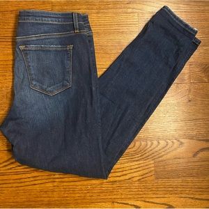 BRIDGE BY GLY MIDRISE SKINNY DARK WASH JEAN